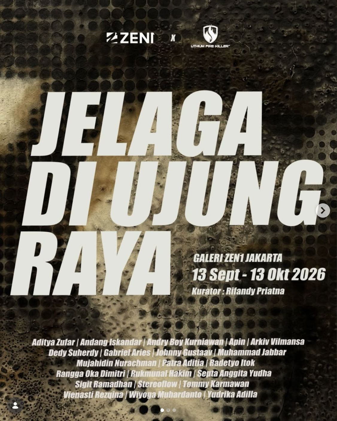 jelaga di ujung raya exhibition arkiv sigit ramadhan